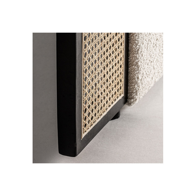 Prati Upholstered Headboard, Single
