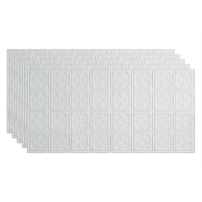 Panneau de plafond décoratif en vinyle 10 pi x 4 pi FASÄDE