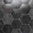 Mandalay Hex 9.13 in. x 10.51 in. Polished Concrete Look Porcelain Floor and Wall Tile-70773857