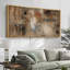 Abstrait, nuances neutres et neutres, impression sur toile encadrée-284195639-284195645