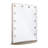 Hollywood Glow Vanity Mirror with 10 Clear LED Bulbs Vanity Dressing Mirror Base and Power Outlet-89199245-60657263