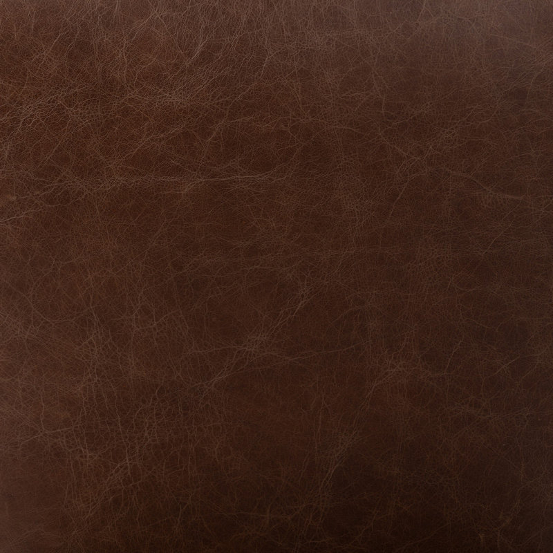 Anton Upholstered Dining Chair, Havana Brown Leather