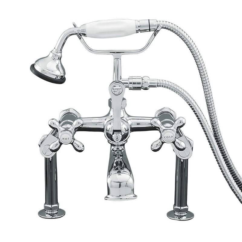 Deck Mount British Telephone Faucet Variable by Strom Living, Chrome