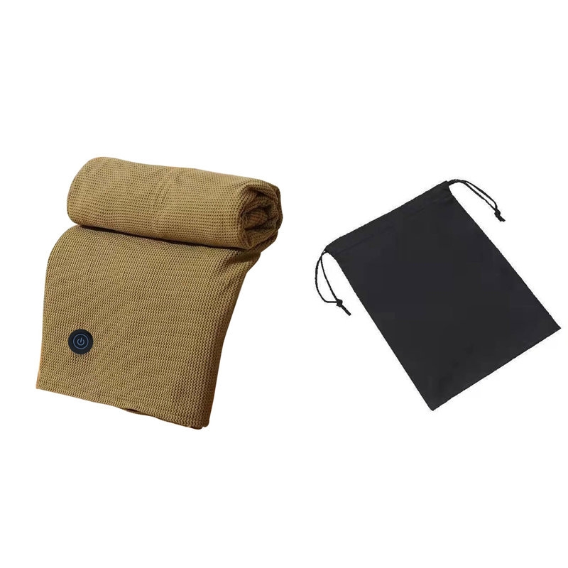 Jeté électrique chauffant USB, Vert