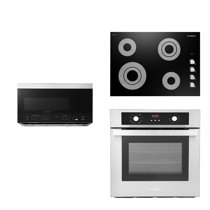 Smeg 3-Piece Kitchen Appliances Package Package with SR60GHU3 24
