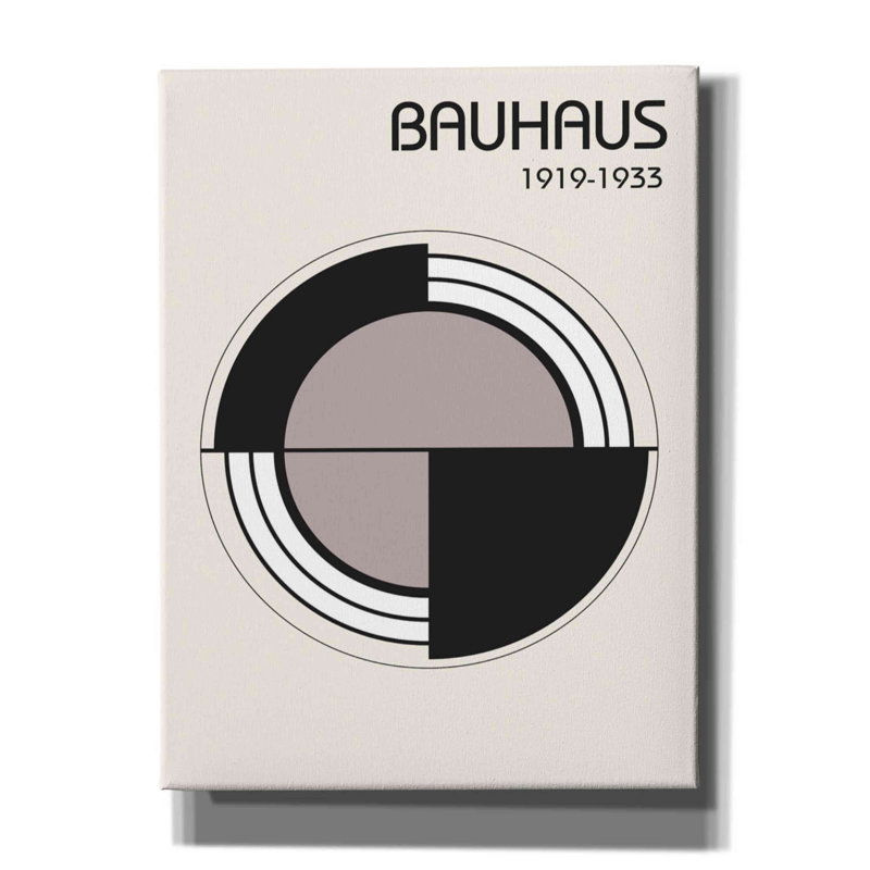 «Petion Bauhaus 2» sur toile par Design Fabrikken, H 16 po x l 12 po x P 0,75 po