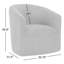 Valencia Swivel Accent Chair-1296700541