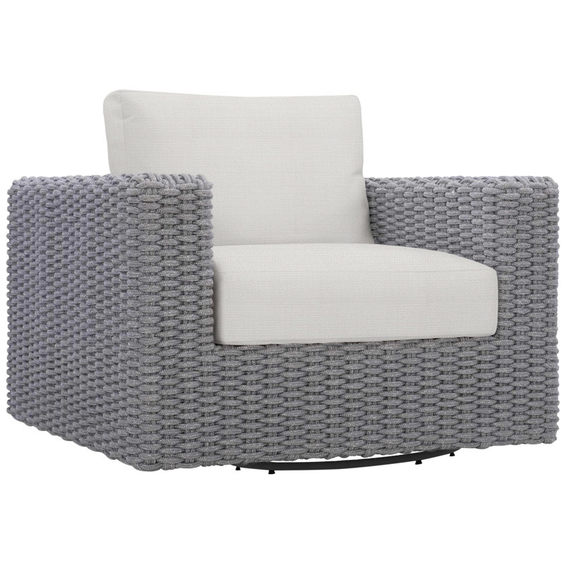 Capri Outdoor Swivel Lounge Chair, White Linen 6016-000
