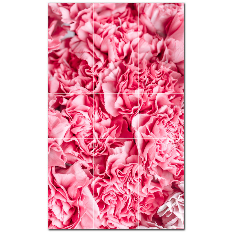 Panneau décoratif en céramique satinée 8 po x 8 po