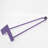 ROUS Hardware 30" Hairpin Furniture Leg | Steel Mid-Century Modern Table Leg – Royal (Purple), 1 Count-339201031-339201035