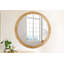 Huldar Glass Flat Wall Mirror