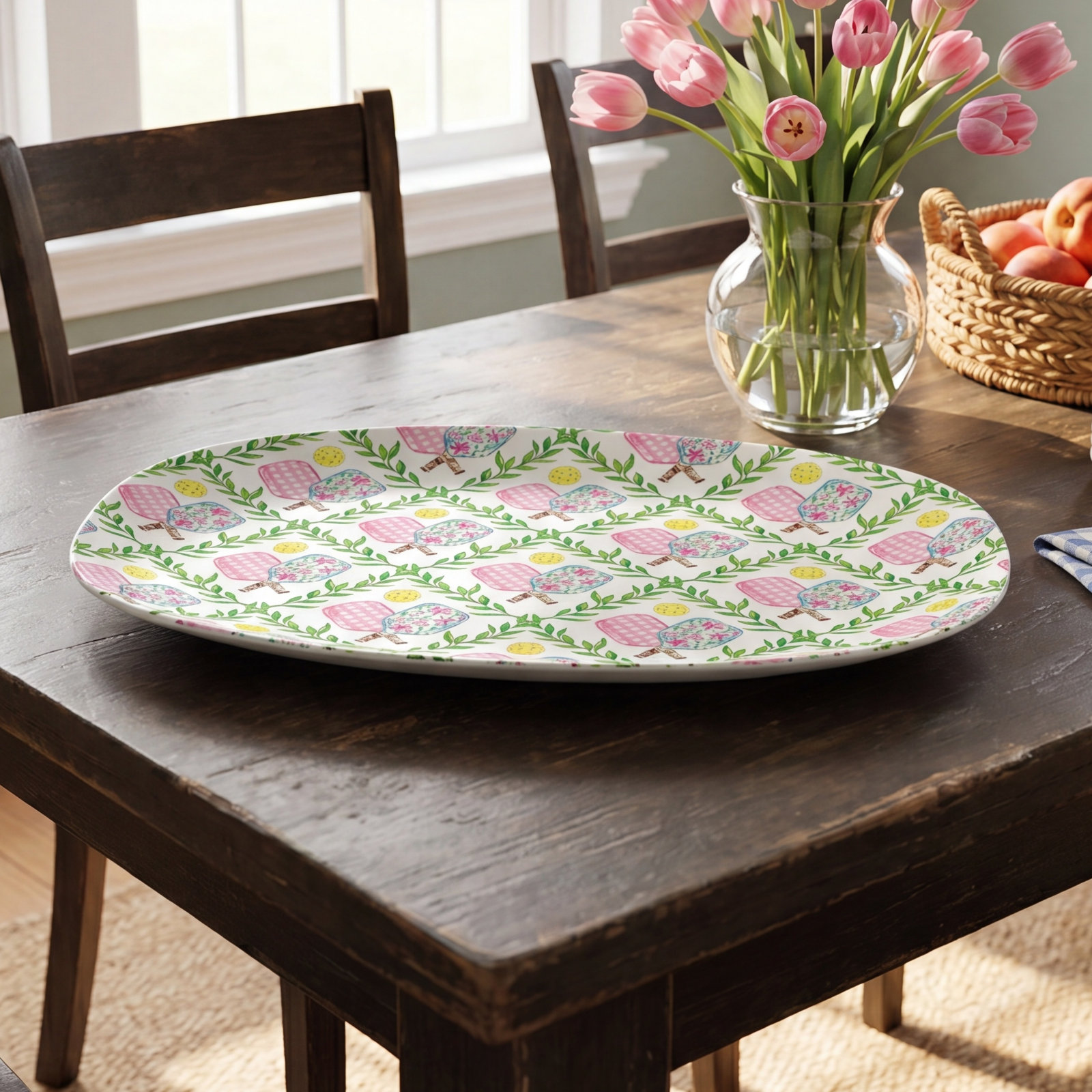 Pickleball Trellis Platter