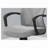 Office Chair,Adjustable Height,Swivel,Ergonomic,Armrests,Computer Desk,Work,Grey Mesh,Black Metal,Contemporary,