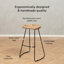 Tabouret de bar en bois massif Alberts-943440292-945433925