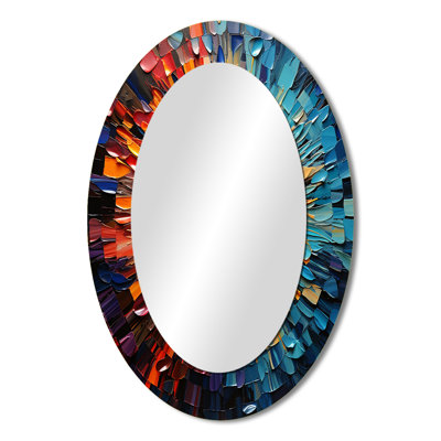 Fashion Wall Mirror, Decorative Metal Accent Mirror - Mandu