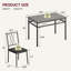 Ensemble de table de cuisine avec 2 chaises rembourrées-1720450770-1713291030-1713291031