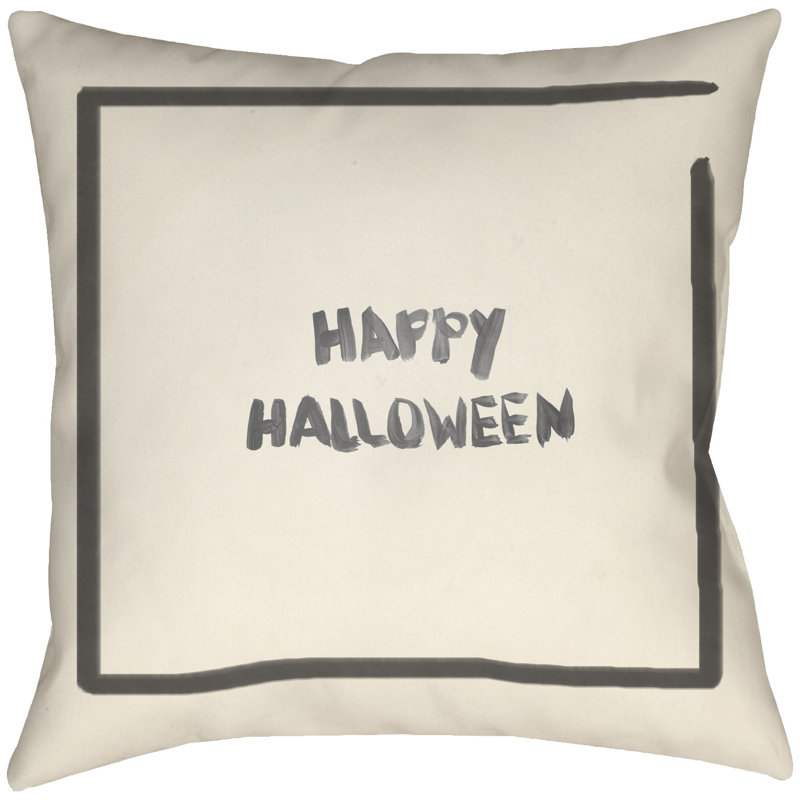 Hillpoint Halloween Indoor/Outdoor Throw Pillow, 22" H x 22" W