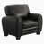 Black Faux Leather selected