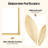 Golden Leaf Wall Décor Set, Metal Wall Art Decor