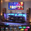 4-Tier Media Stand with LED & Outlets-1278154380