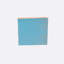 Handmade 4x4-in Moroccan Zellige Solid Color Powder Blue