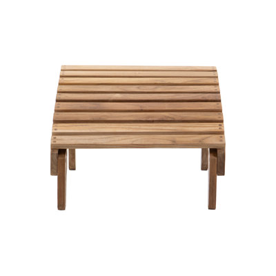 Cesareo Teak Outdoor Ottoman