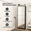Armoire de rangement pour chaussures moderne avec miroir pour couloir étroit et entrée-1017629854