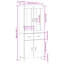 Fowlerville 69.5cm Sideboard-1634283816