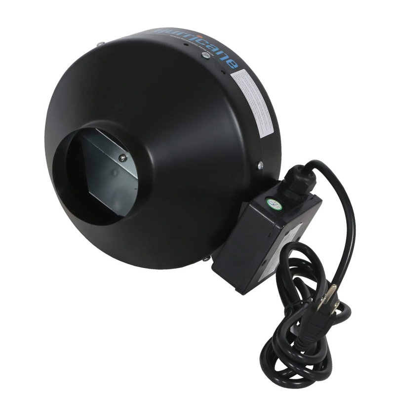 Ventilateur mural Hurricane, 9.1"H x 11.2"W x 11.5"D