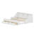 Daybed Frame Featuring Built-in Storage Pull-Out Drawers-129465760