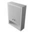 Armoire de rangement de salle de bain murale 24 po avec 2 portes, tablette réglable et tablette ouverte-123123724-123398541