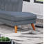 2-Pcs Velvet Sectional Set Living Room-600091052