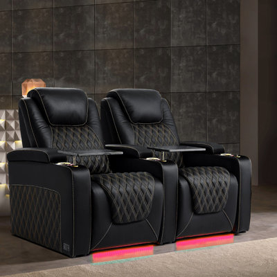 Aquavious Upholstered Home Theater Seating