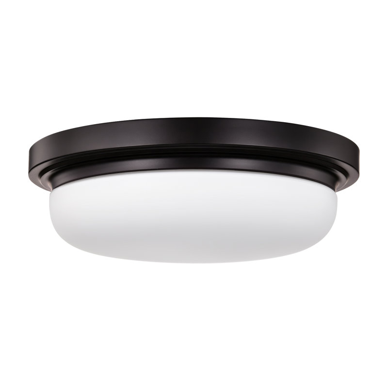 Plafonnier encastré à DEL de 38 cm (15 po), température de couleur réglable (3 000 K, 4 000 K ou 5 000 K), gradable, résistant à l’humidité, 3 finitions au choix.