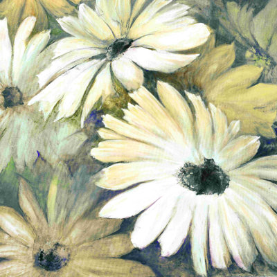«Neutral Daisy 2», impression sur toile tendue