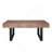 Rustic Industrial Wood Handcr Coffee Table