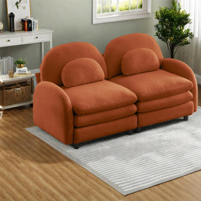 Causeuse courbée 2 places Cloud Soft Sofas Teddy