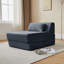 Chaise convertible en laine et en tissu-750314916