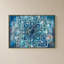 Mandala en bleu II par Danhui Nai - impression sur toile-237056578-237056591