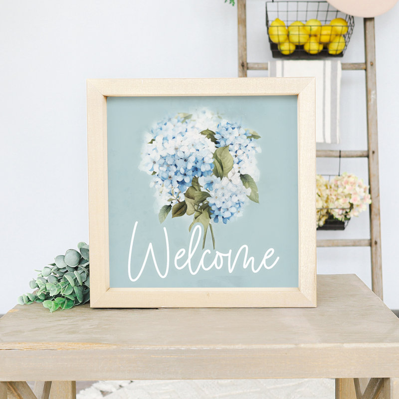 Hortensias Welcome, H 10 po x l 10 po