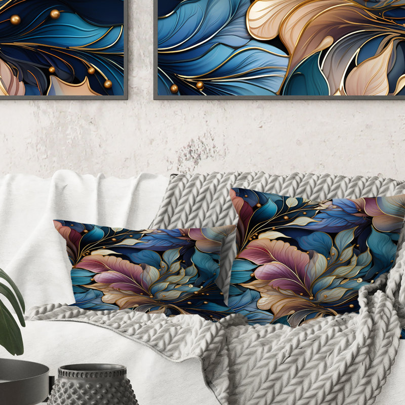 Coussin décoratif en polyester Spiral, H 16 po x l 16 po