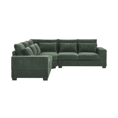 Laguna Modular Corduroy Sectional by Mercer41