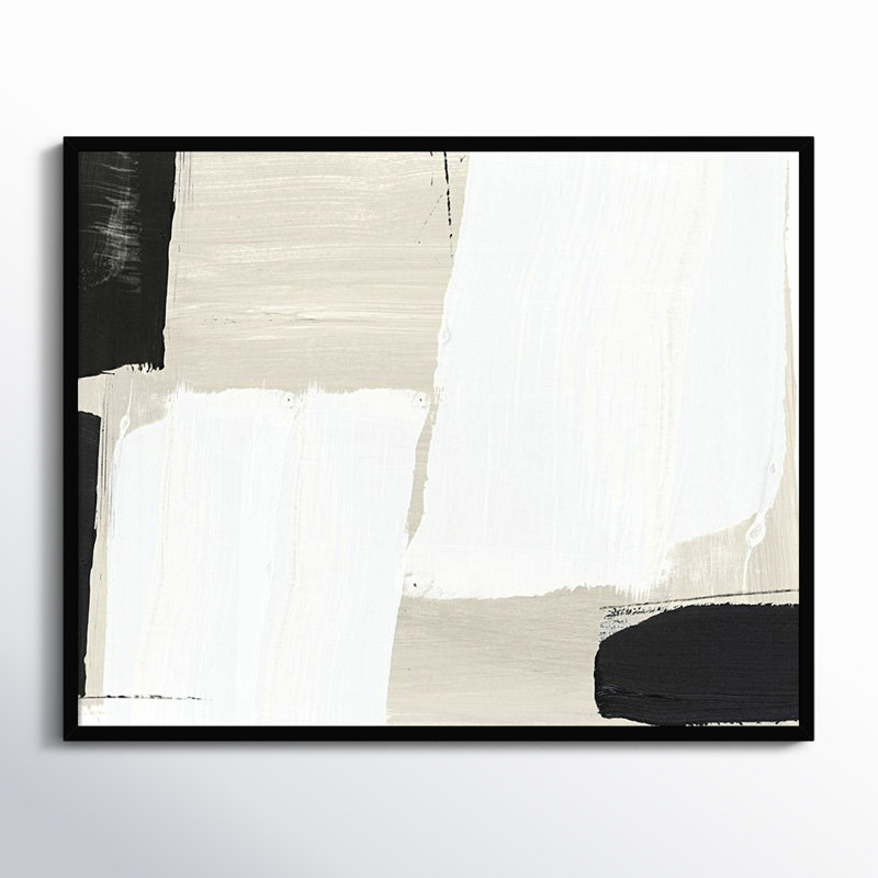 Checkmate II by PI Studio, Black, 33" H x 41" W x 1" D