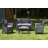 Outdoor Lounge Set Ostuni Anthracite