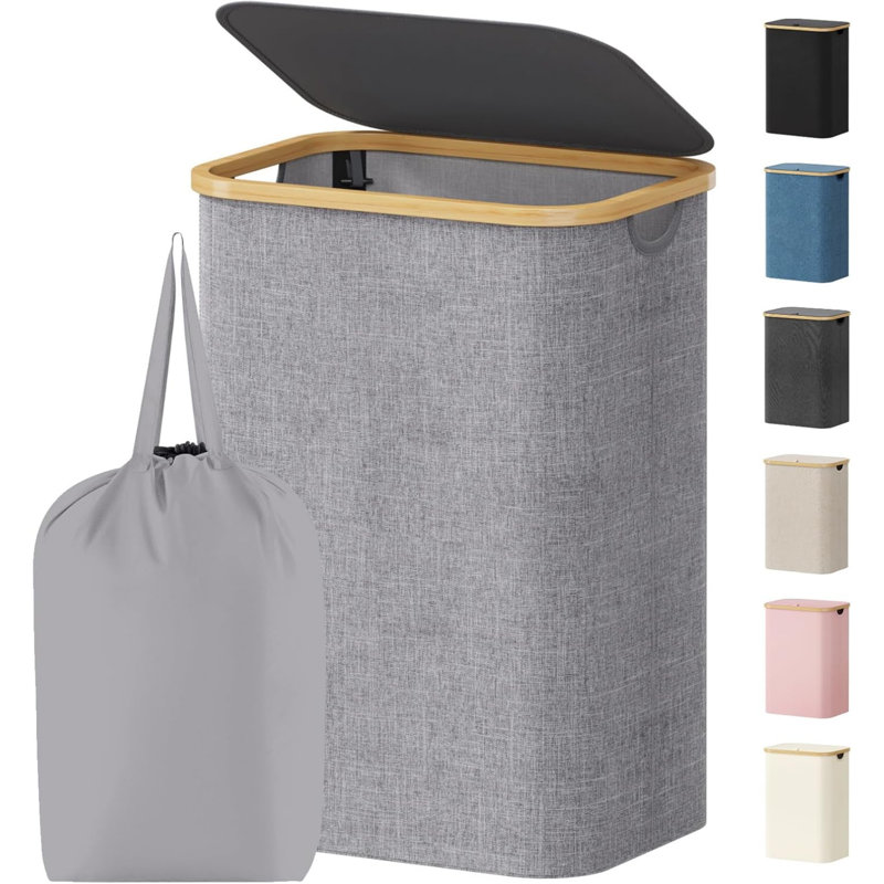 Polyester Laundry Cart, Light Grey