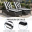 Coussin de chaise longue d'extérieur avec coussin et poche de l 26,5 po x P 80 po x H 6 po-2081331270-2094618450