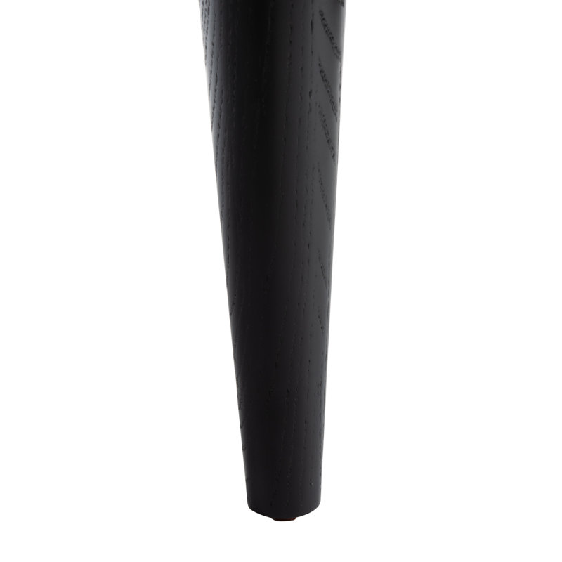 Petroski French Cane Sofa, Black