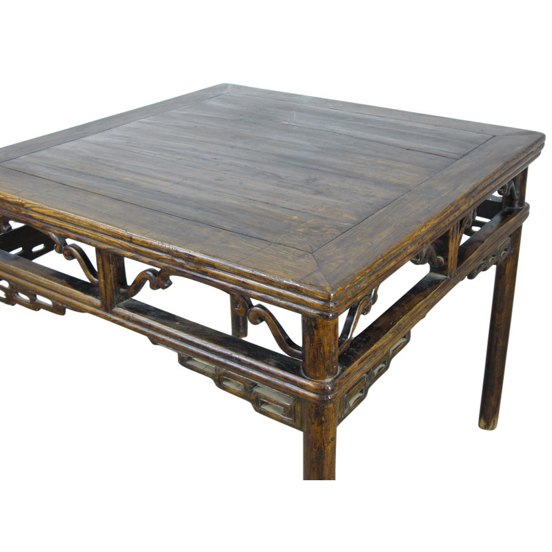 Square Solid Wood Dining Table