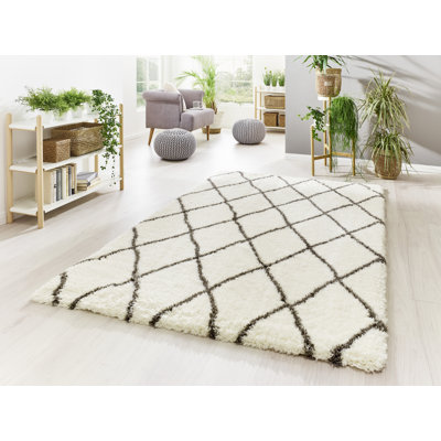 Burt Cream/Grey Rug