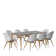 Cadon Rectangular 8 - Person 75'' Long Dining Set